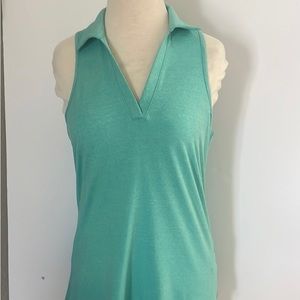 Allie Burke Ladies M Sleeveless Racerback Golf Tennis Pickelball Top NEW NWT
